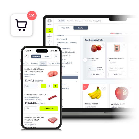 App Rita per ristoranti su mobile e desktop